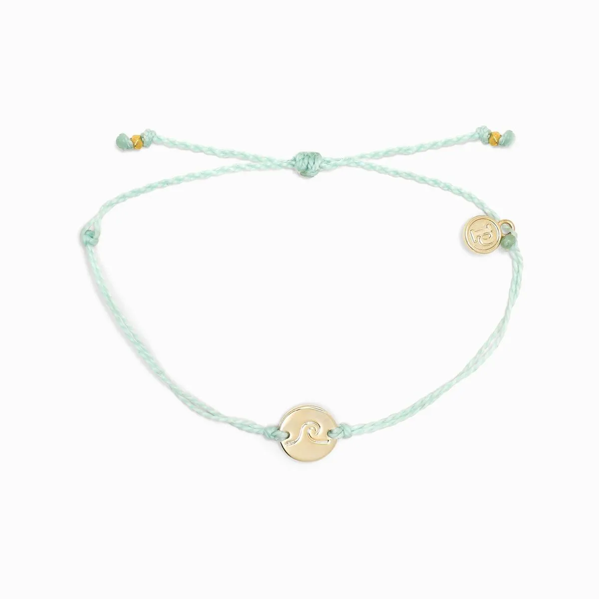 Wave/Surf Coin Charm Bracelet